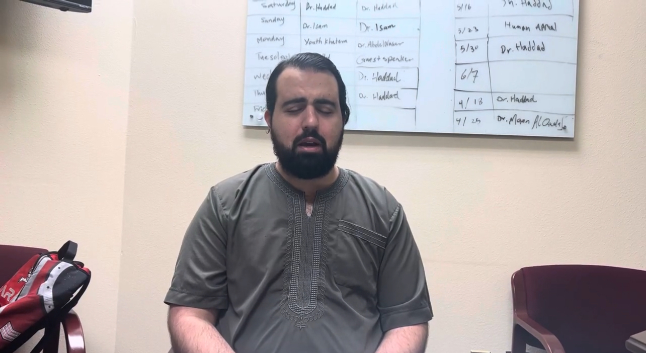 Hussain read by Hamza